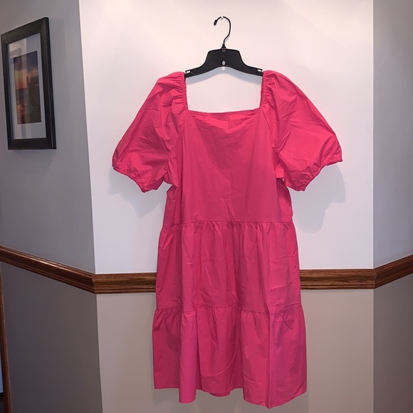 Tiered Pink Loft Dress Size XL - Picture 3 of 5
